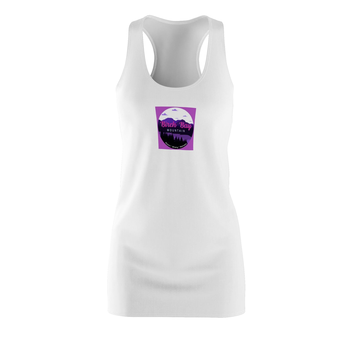 Women's Cut & Sew Racerback Dress (AOP)