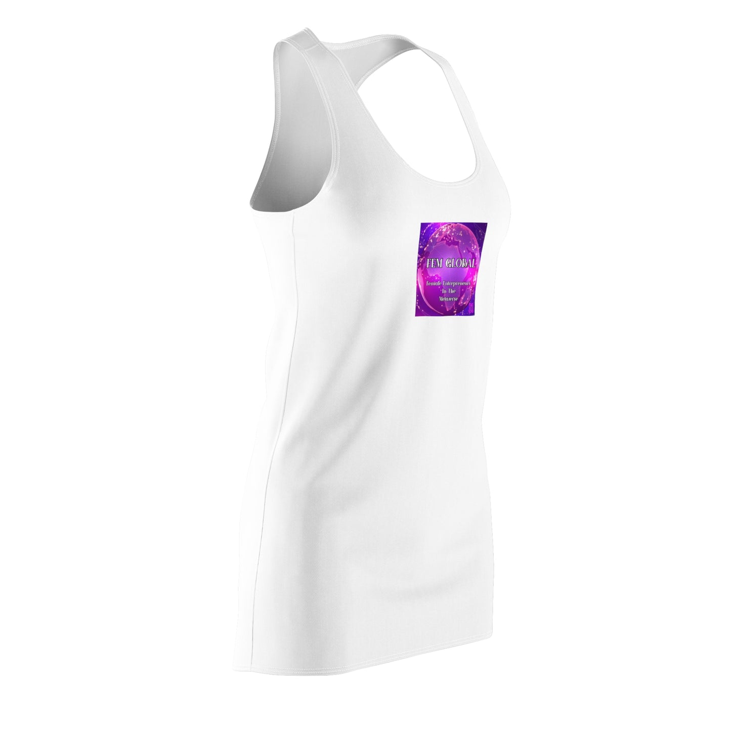 Women's Cut & Sew Racerback Dress (AOP)